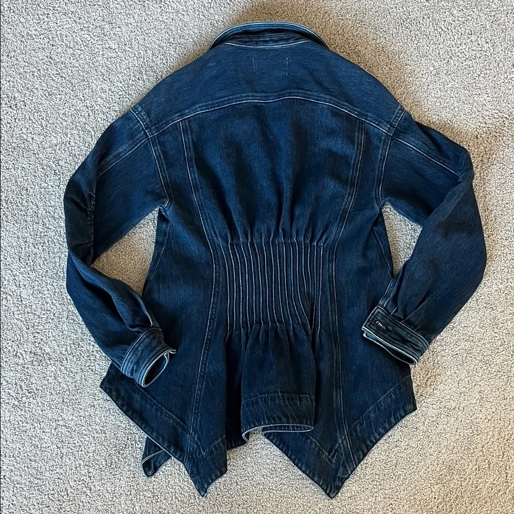 Anthropologie Pintuck Peplum Jacket - Picture 11 of 12